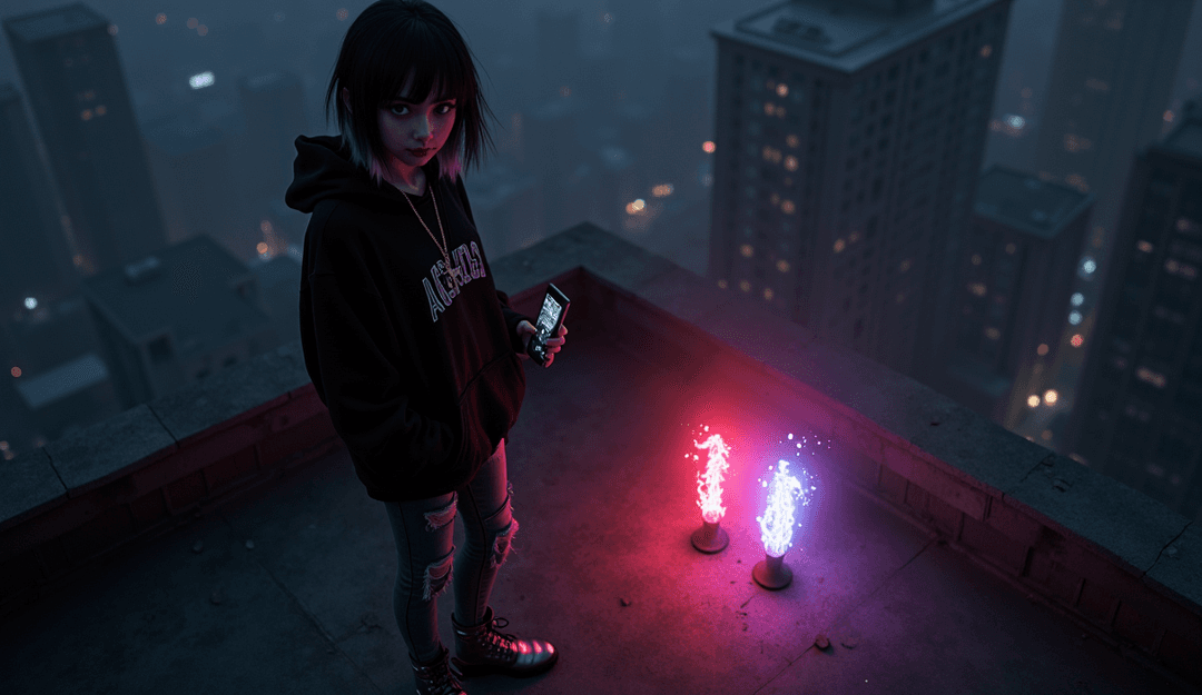 'Burn'의 AI 생성 뮤직 비디오 최종 제품