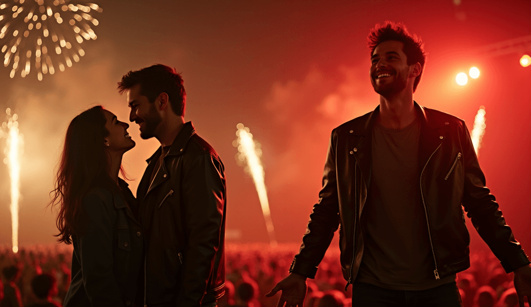 Usuario creando un video musical personalizado usando el generador de IA