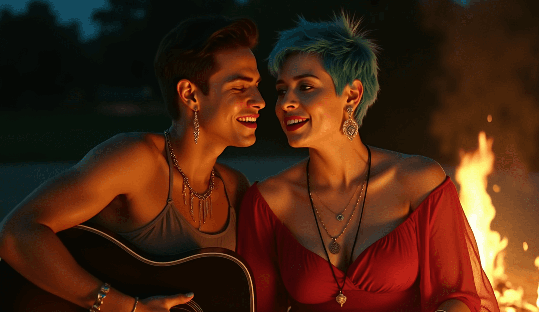 GROUPLOVE 的 'Colours' 的最终 AI 生成音乐视频