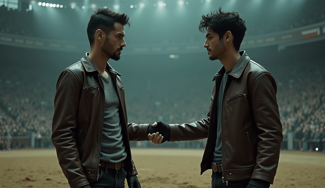 「Team」のためにAIが生成した完成したミュージックビデオ