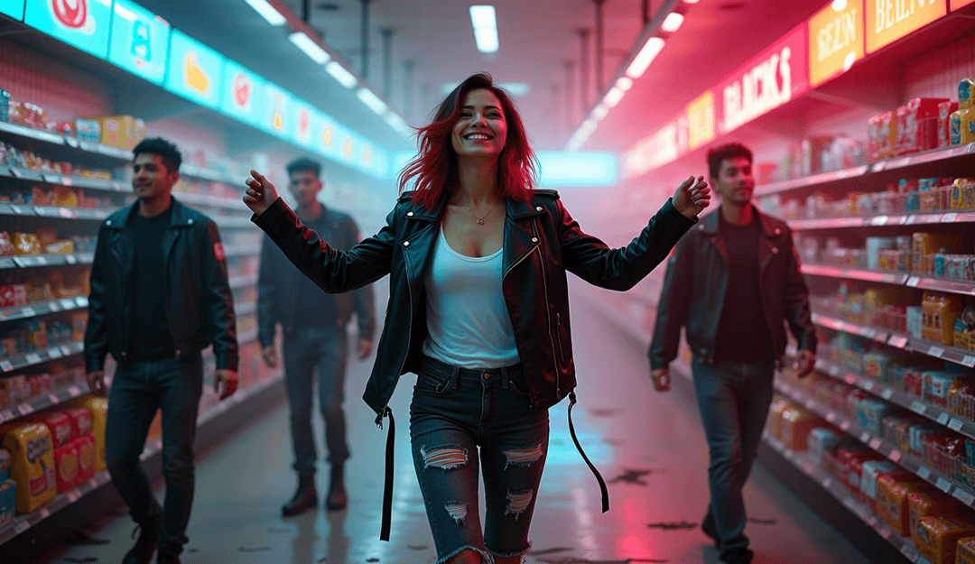 完成的 AI 生成 'What the Hell' 音樂視頻