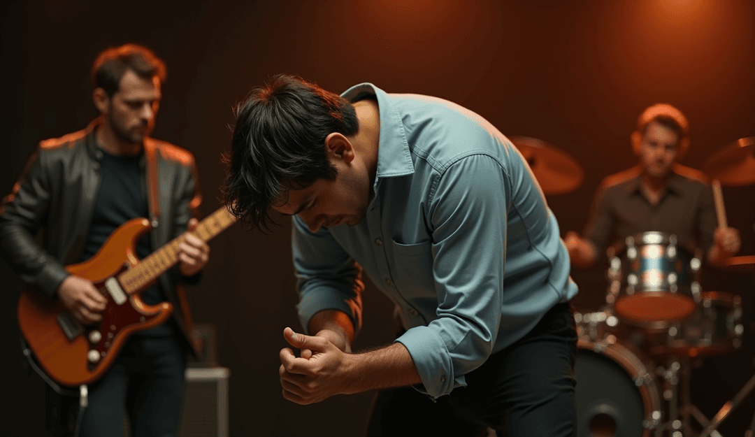 उपयोगकर्ता freebeat.ai का उपयोग करके AI-जनित संगीत वीडियो बना रहा है