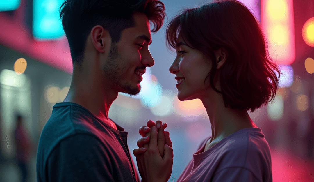 शेयरिंग के लिए तैयार एक पूर्ण AI-जनित म्यूजिक वीडियो।