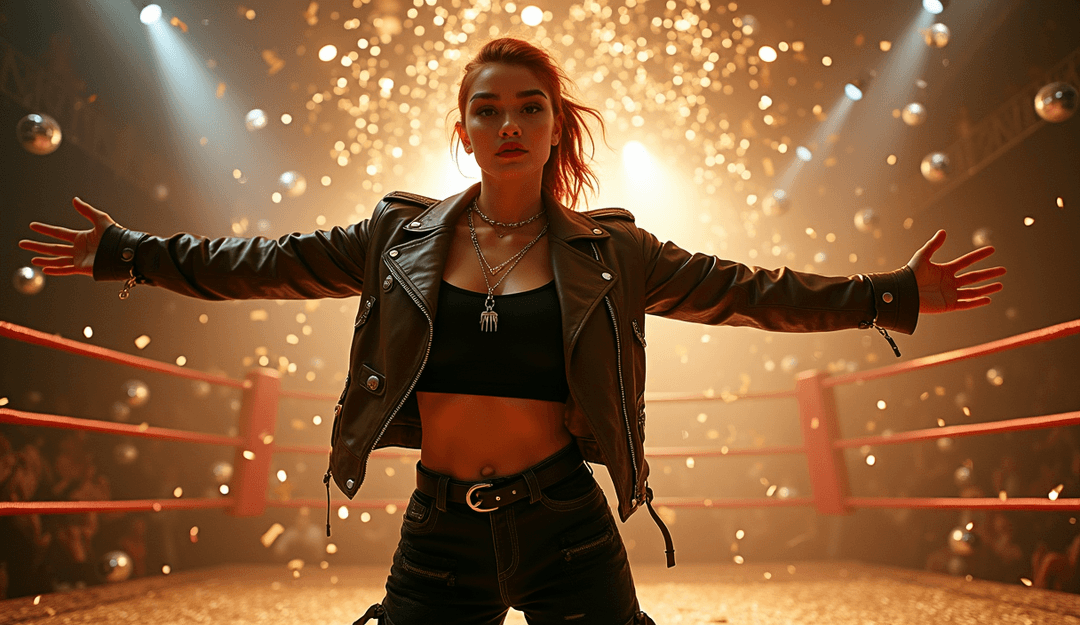 AI che genera scene vibranti e dinamiche per il video musicale