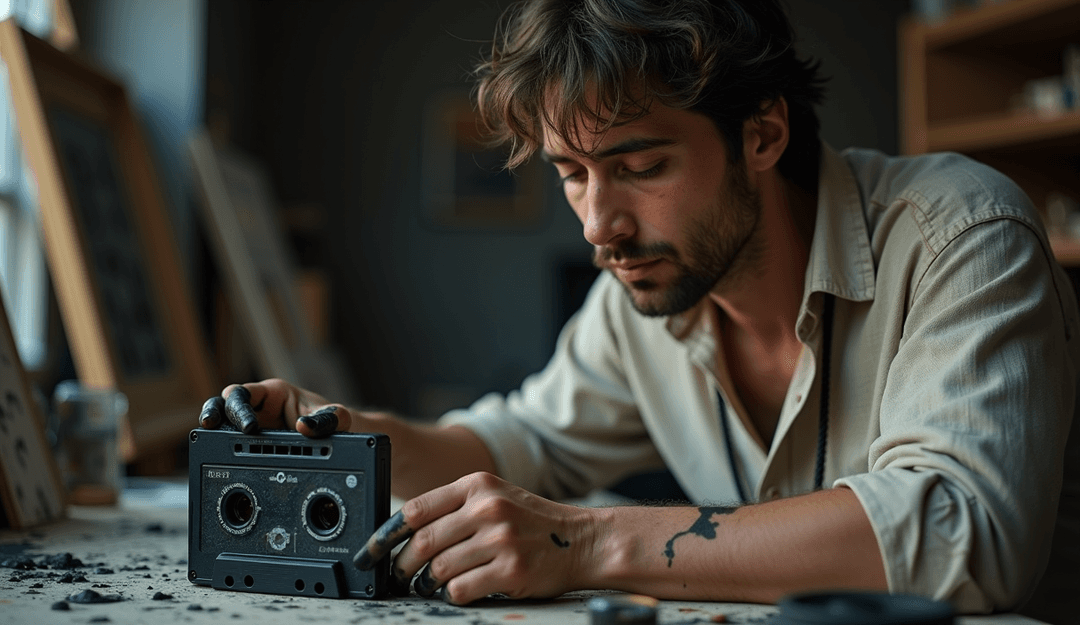 'Just the Way You Are'의 음악 요소로부터 생성된 시각적 장면