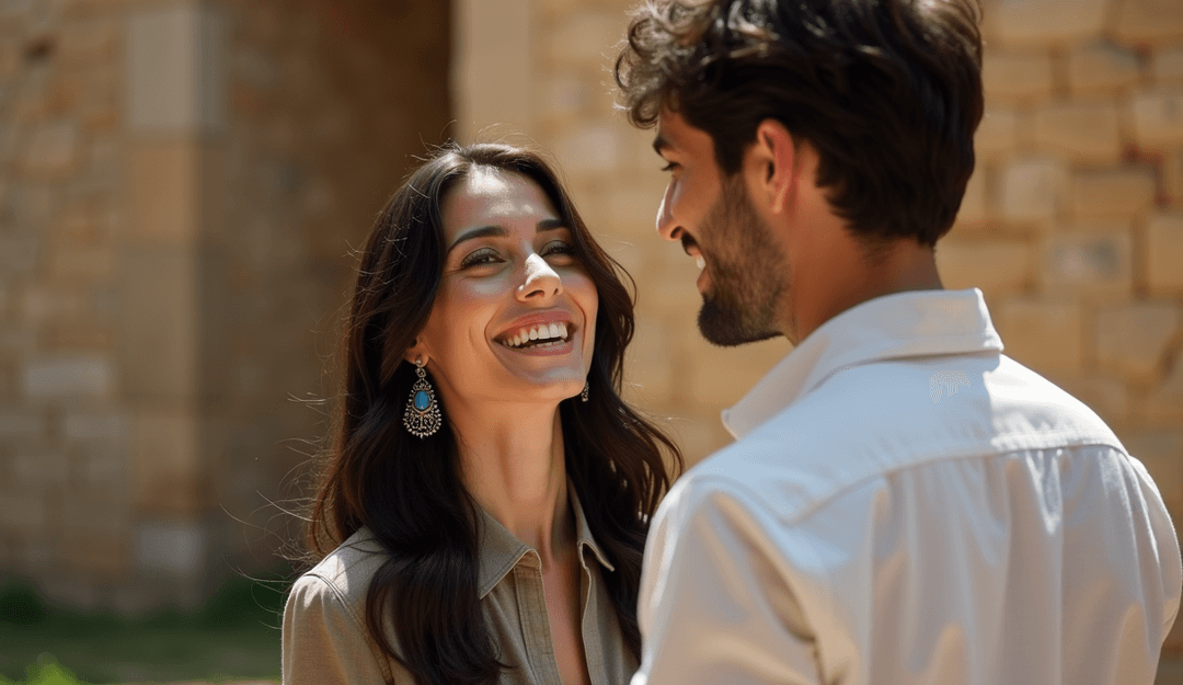 Stereo Love की ताल और मूड का विश्लेषण करते हुए AI की अवधारणात्मक छवि