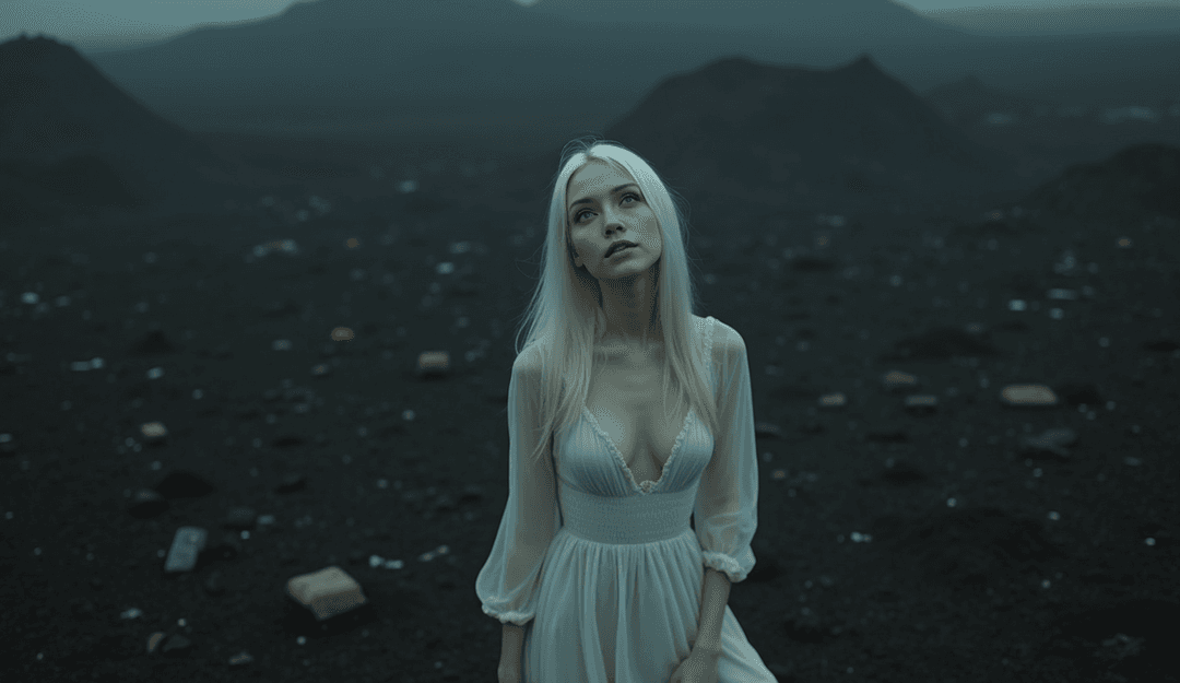 'Landfill' 음악 요소에서 영감을 받은 시각적 장면