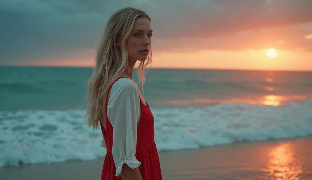 Summertime Sadness के लिए पूर्ण AI-जनित संगीत वीडियो