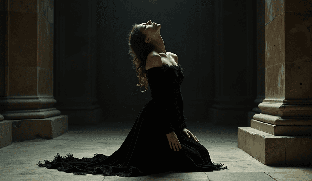 Imagem conceitual da IA interpretando o humor e as letras da música