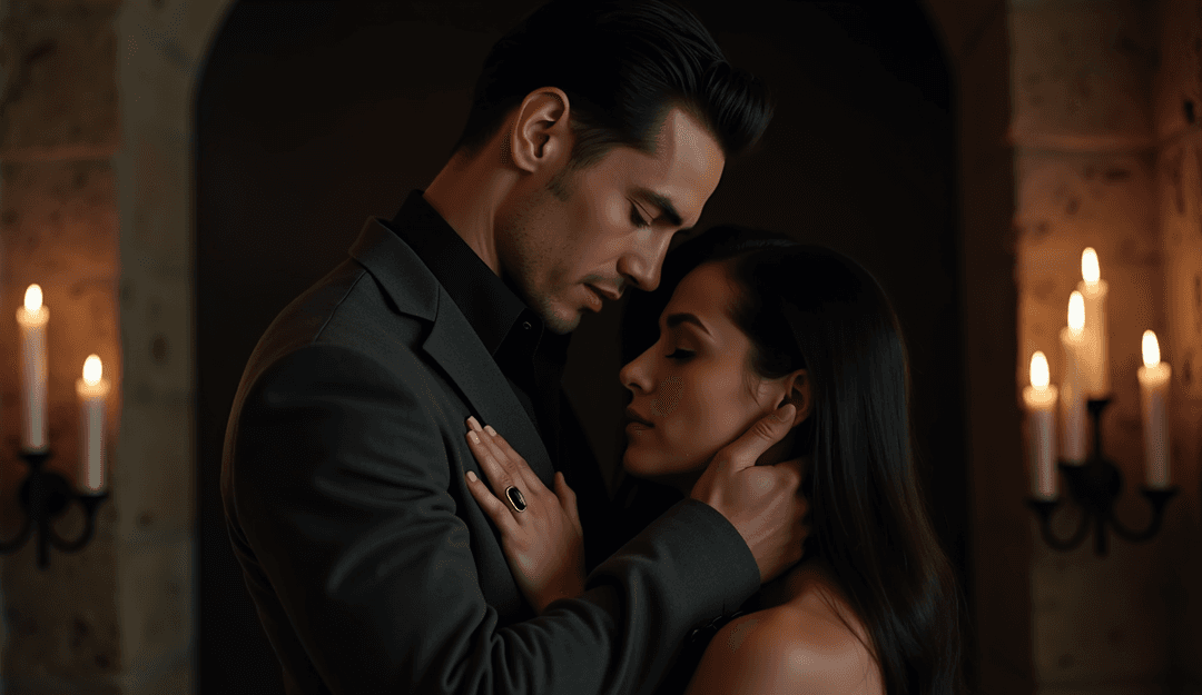 Representação visual da IA traduzindo música em cenas vibrantes