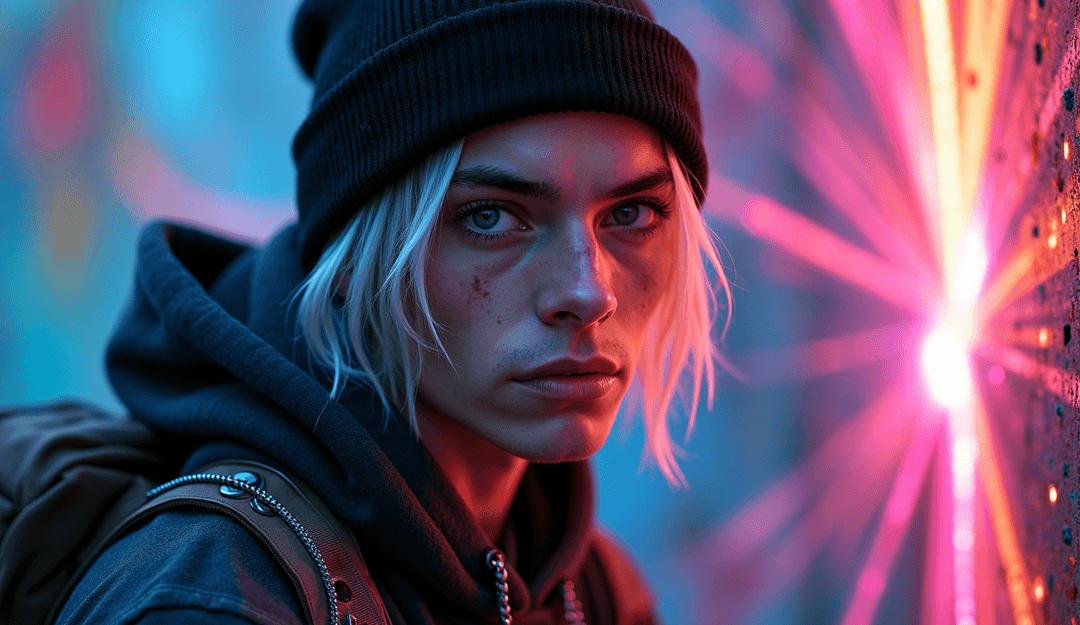 उपयोगकर्ता AI का उपयोग करके अपना खुद का संगीत वीडियो बना रहा है