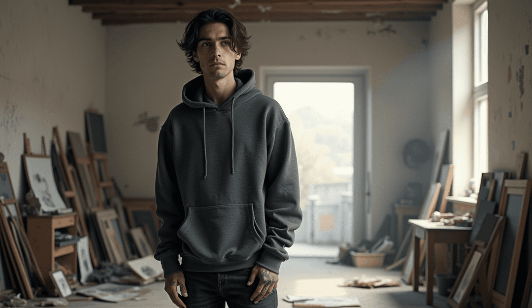 Freebeat.ai के साथ संगीत वीडियो बनाते हुए उपयोगकर्ता।