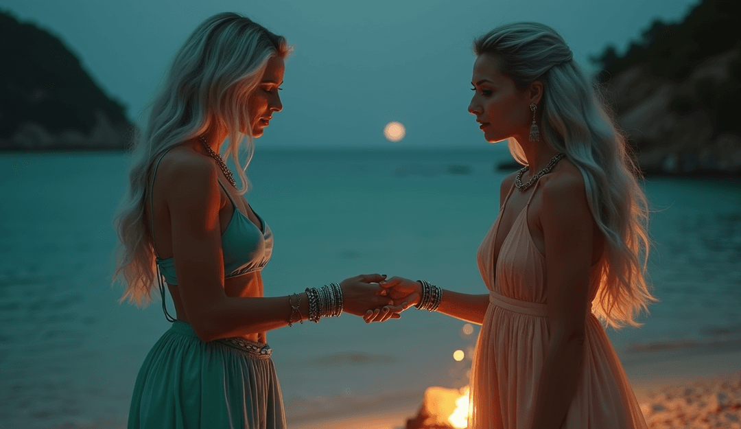 AI生成的場景視覺呈現，受歌曲音樂啟發。