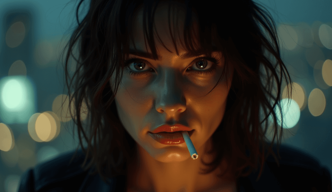 संगीत तत्वों से प्रेरित दृश्य दृश्य