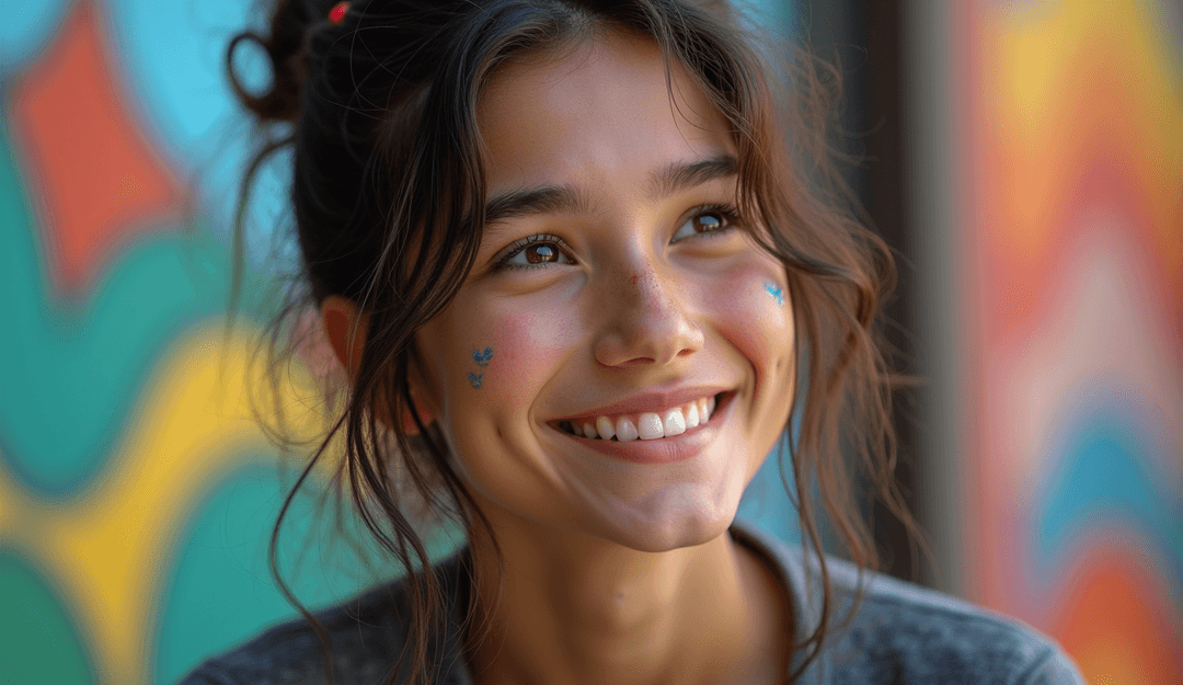 受 'Shower' 歌詞啟發的視覺場景