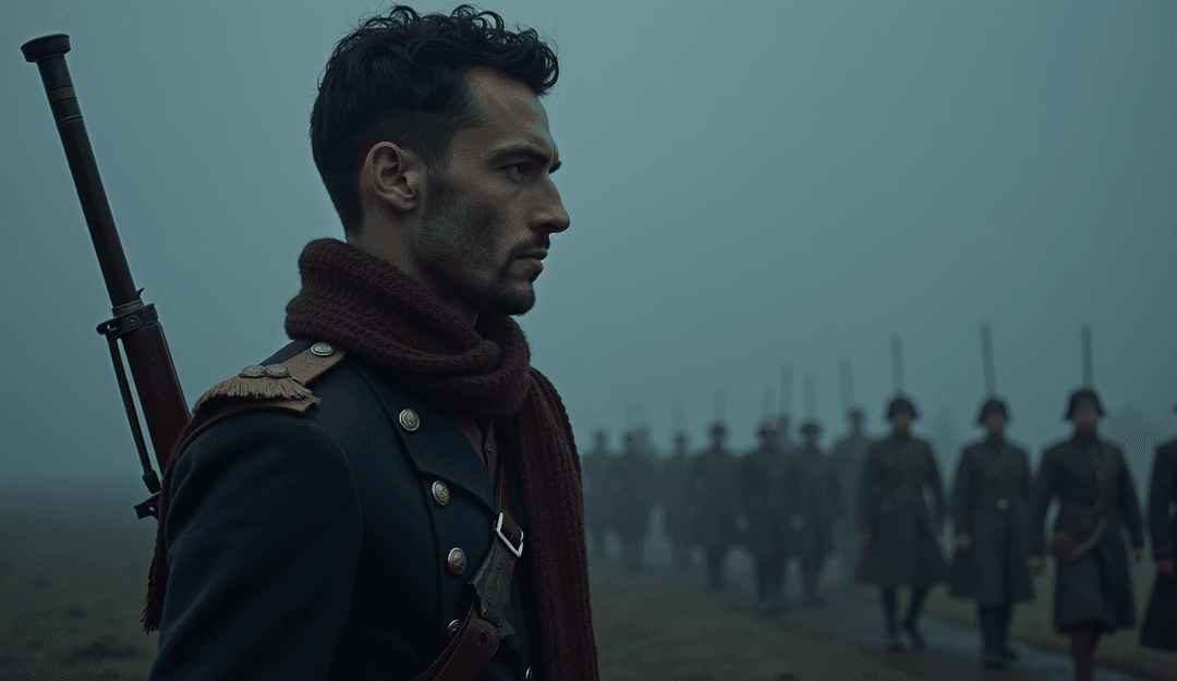 Una representación abstracta de 'Some Nights' de fun. con colores vibrantes y formas dinámicas