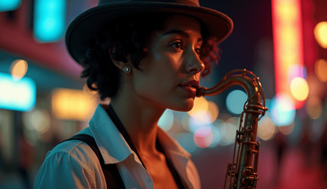 Endprodukt des KI-Musikvideos für 'The Edge Of Glory'