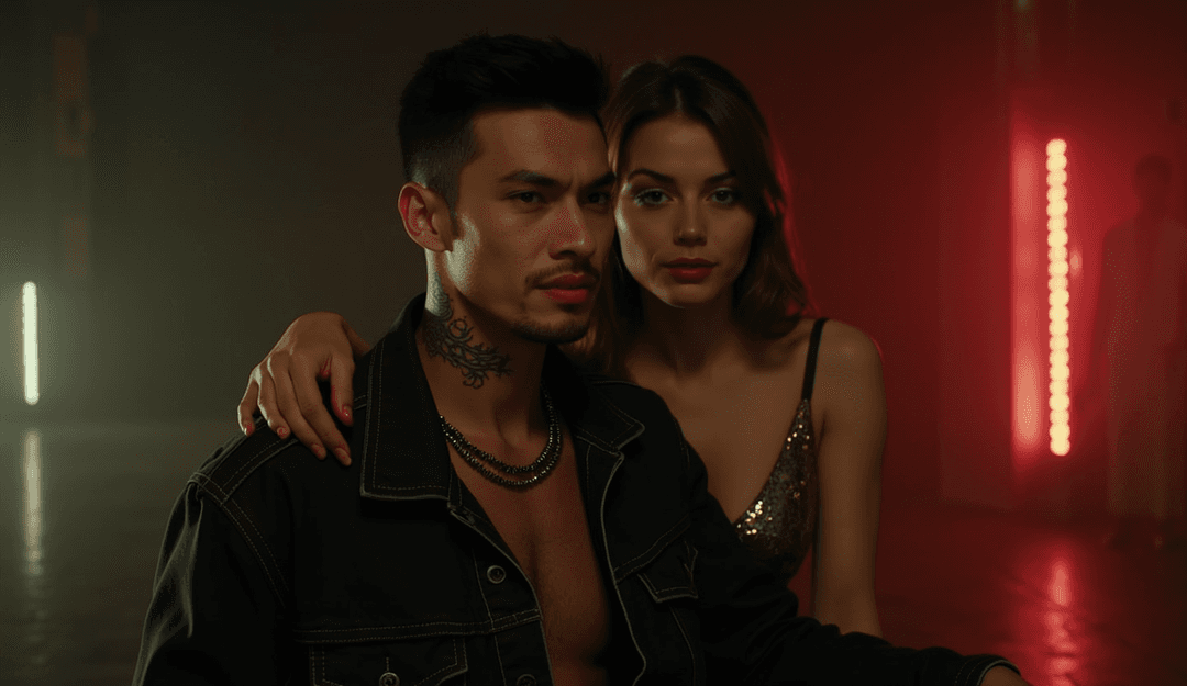 用戶使用 AI 創建個性化音樂視頻