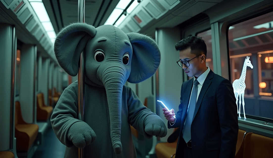 用户使用 AI 技术创建音乐视频