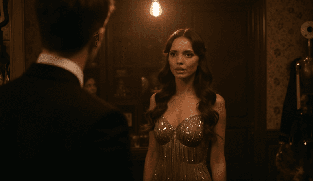 受 'Houdini' 的吉他即兴演奏和鼓点启发的视觉场景。