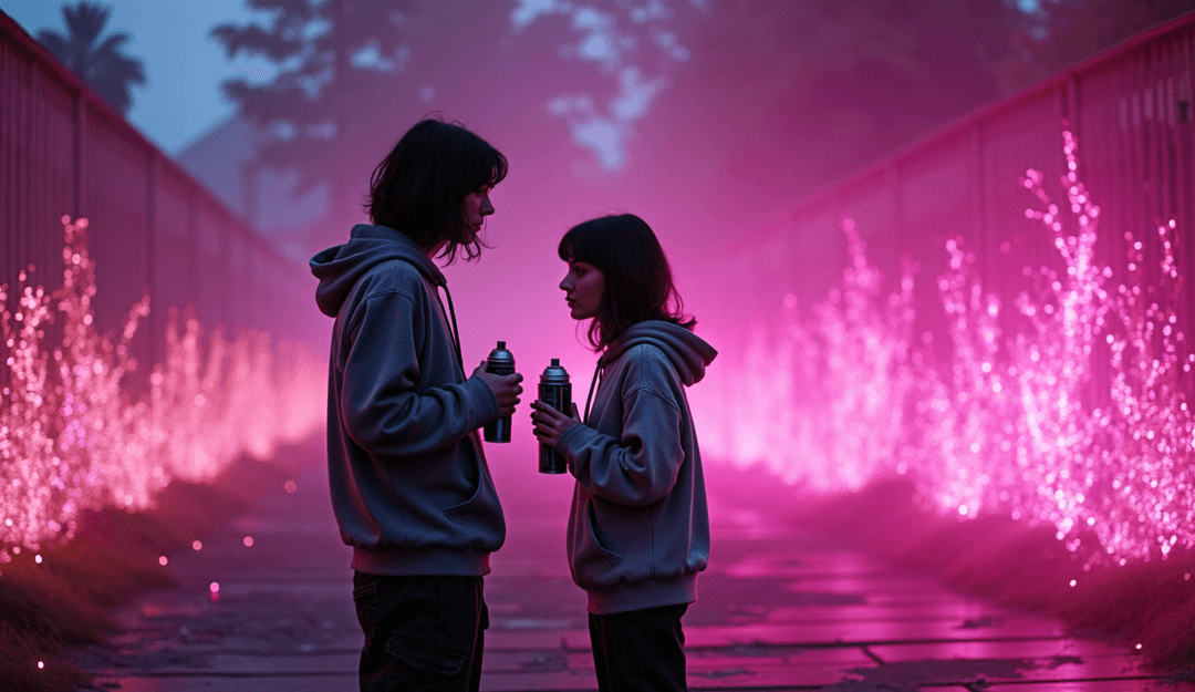 freebeat.ai로 'Freaks'를 위한 최종 뮤직 비디오 장면 생성