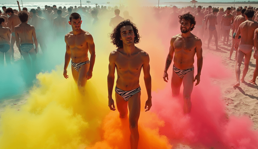 Lebendige Szenen inspiriert von den Texten und Beats des Songs