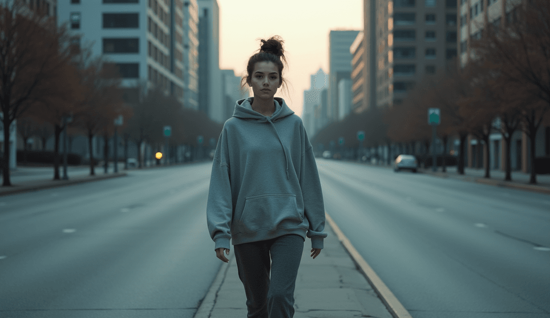 AI 生成的視覺效果描繪了歌曲的動態和色彩精髓