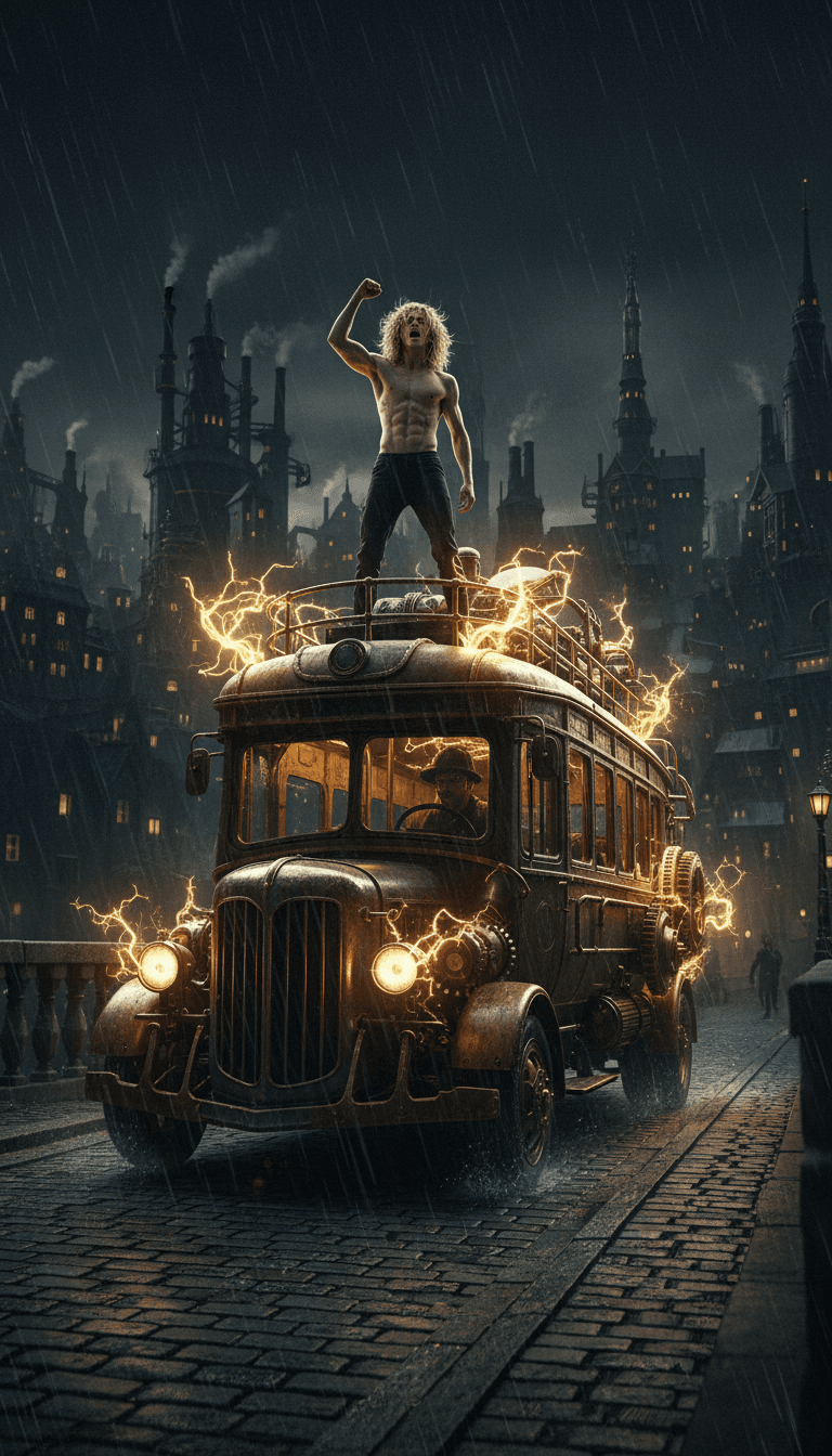 Cenas visuais dinâmicas geradas por IA, retratando temas de 'Insecure Savior' com uma mistura de estética pop punk, rock alternativo e post-hardcore.