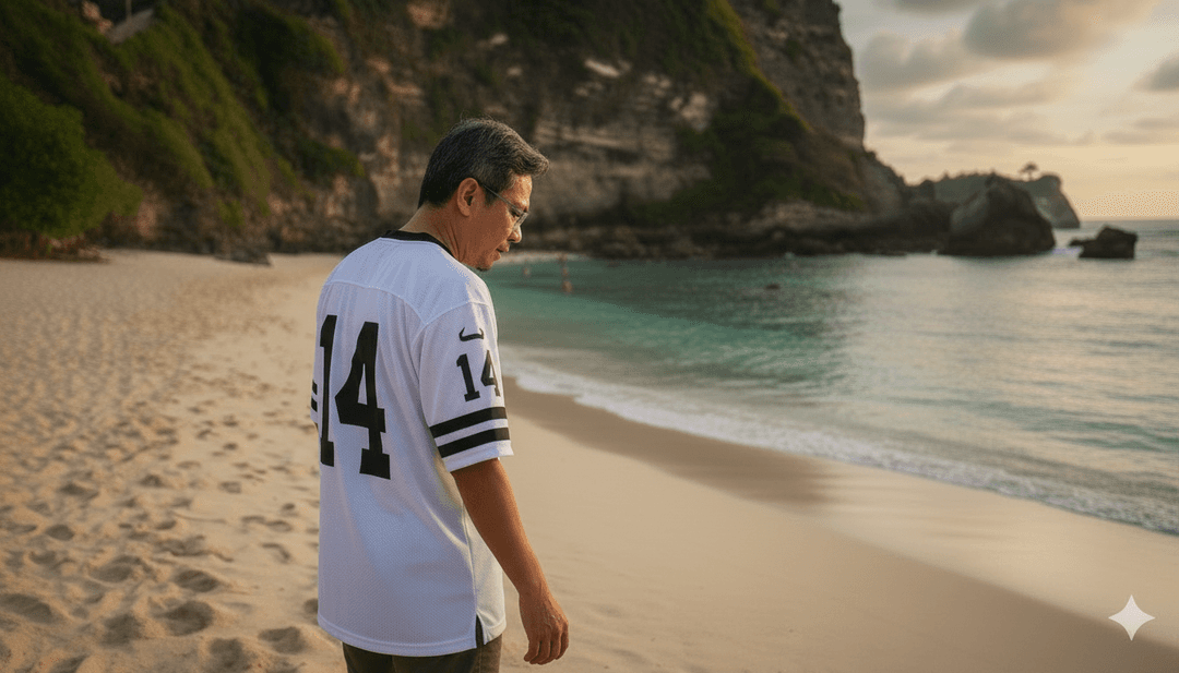 IA analizando las formas de onda de la guitarra acústica y las voces melancólicas para 'Rumah di dalam Hati'.