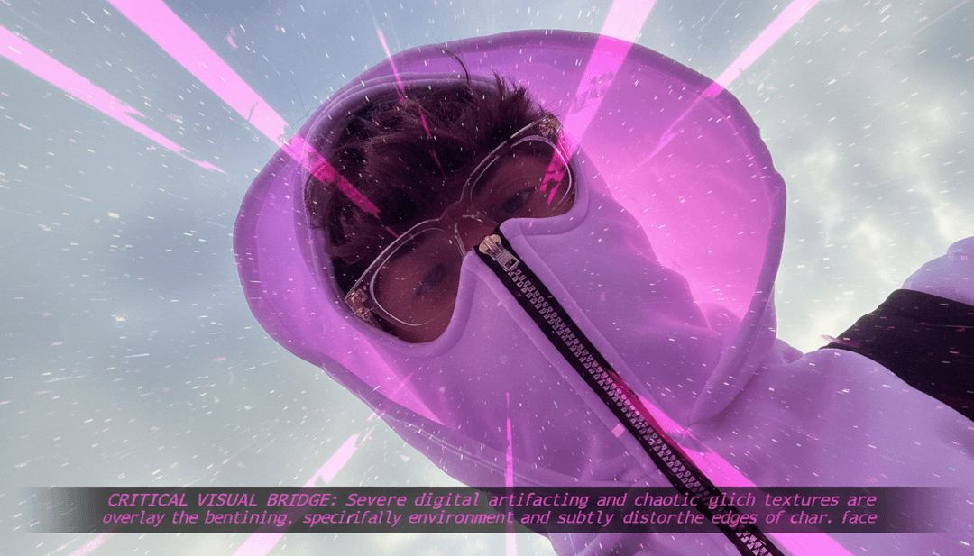 L'utilisateur regarde avec plaisir son nouveau clip musical IA généré pour 'back to friends' sur un écran, avec le logo freebeat.ai.