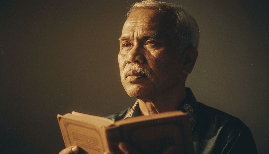 A IA analisa 'Guru Selamanya' de smkjalan3 (acústico, folk, pop) para gerar conceitos visuais iniciais.