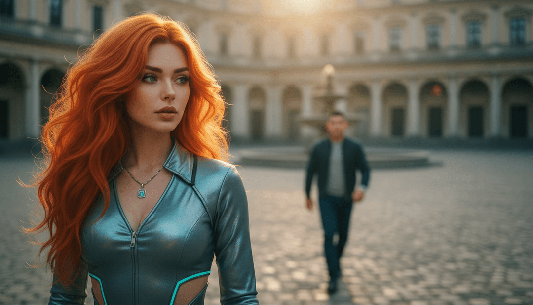 IA analisando ondas sonoras e instrumentos folk turcos, visualizando uma paisagem desértica melancólica ao pôr do sol, refletindo o clima de 'Küstün mü'.