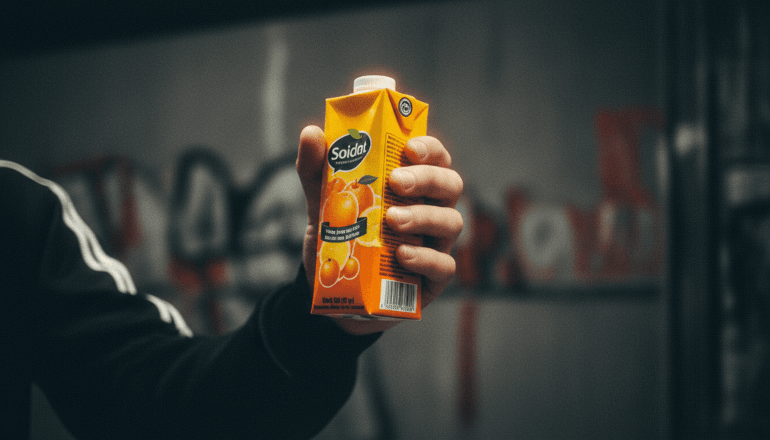 都市美学、鮮やかな色彩、歌詞に同期したテキストオーバーレイを特徴とするミュージックビデオのダイナミックな最終シーン。