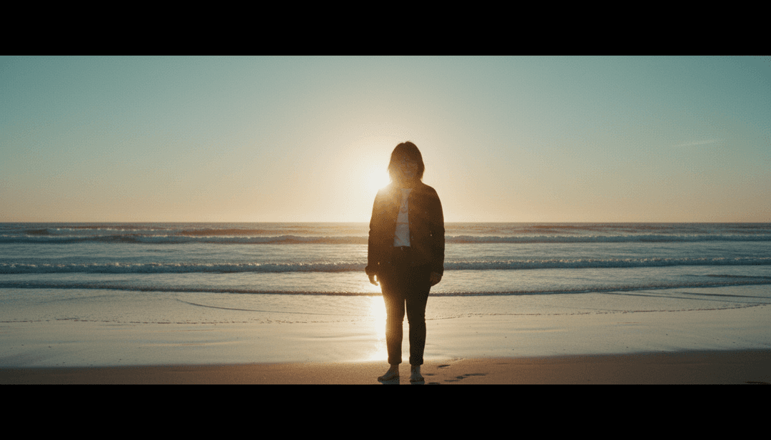 声音波形转化为转瞬即逝的视觉瞬间的抽象表现,象征着 Cristina Augelli 的“Tre secondi”。