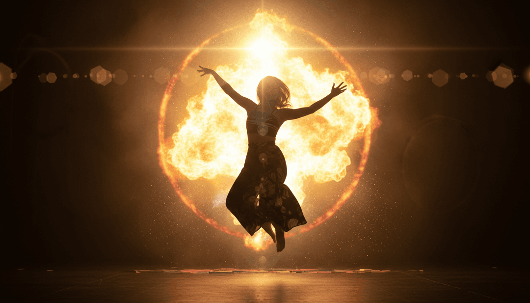 Nutzer schaut glücklich ein fertiges KI-generiertes Musikvideo, das Benutzerfreundlichkeit und professionelle Qualität der Ergebnisse demonstriert.