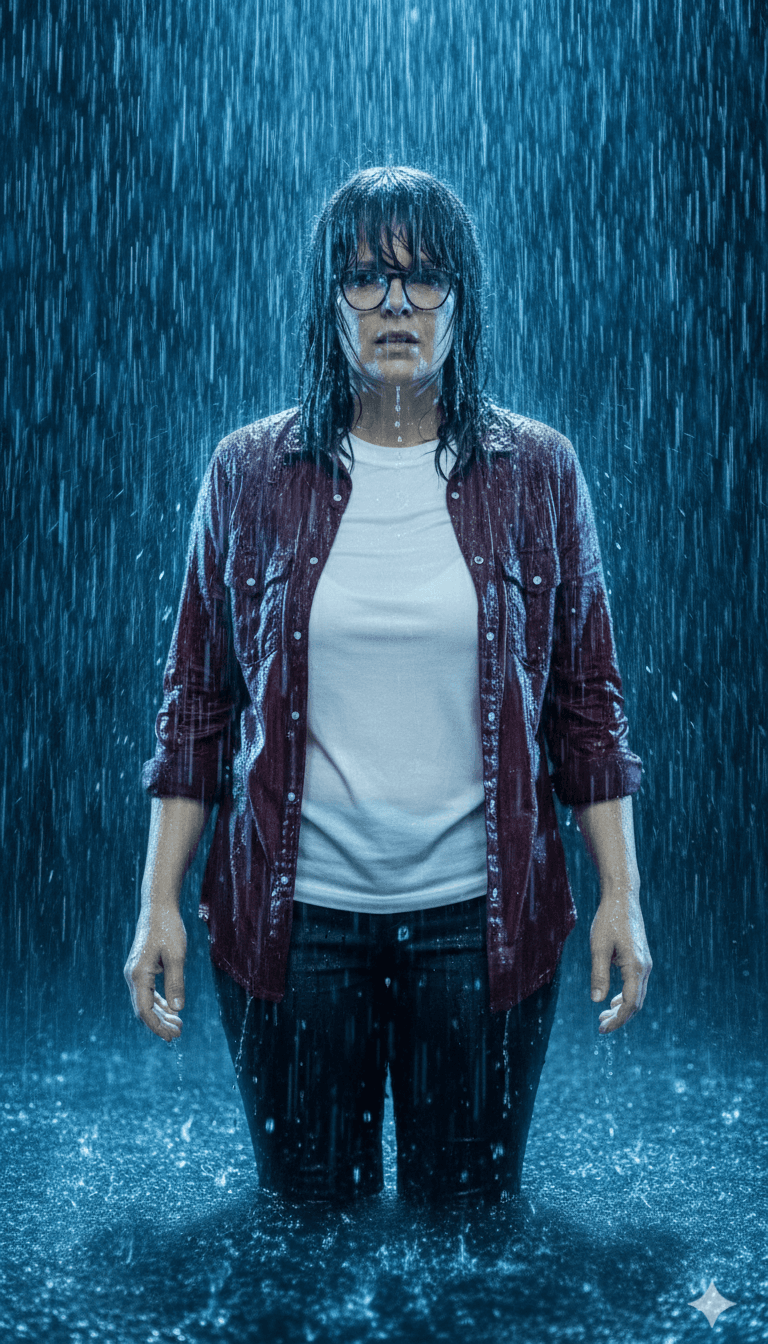 Uma tela final de videoclipe para 'Tre secondi' de Cristina Augelli, apresentando visuais dinâmicos com legendas gratuitas perfeitamente sincronizadas e uma chamada à ação para os usuários criarem os seus próprios.