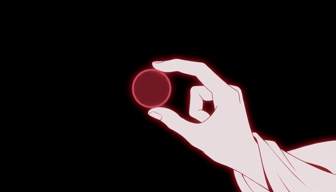 AI分析重金属声波,伴随着黑暗、神秘的图像和发光的数据流。