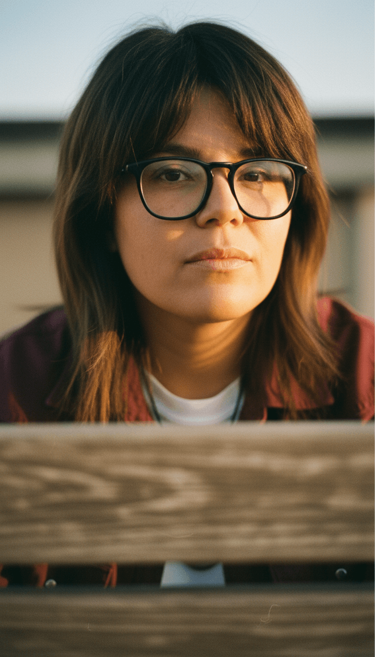 流行音乐能量的抽象、动态视觉呈现,以发光的合成器波浪和有节奏的光图案为特色,灵感来自 Cristina Augelli 的《Tre secondi》,由 AI 音乐视频生成器生成。