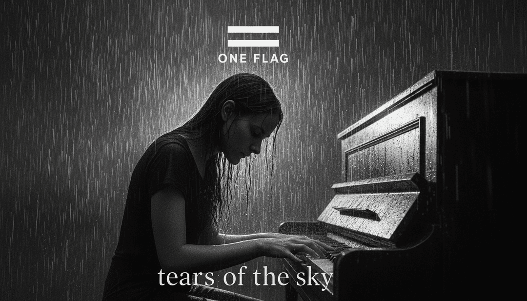 वन फ्लैग के टियर्स ऑफ द स्काई की गहरी, शक्तिशाली धुनें और उदासी भरे विषयों की एआई व्याख्या