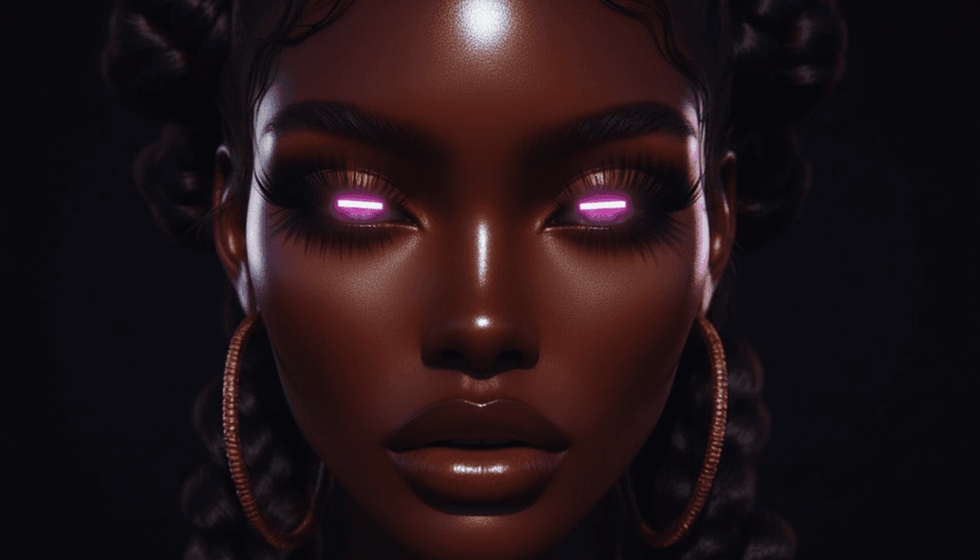 IA interpretando as batidas escuras e energéticas de 'DEMON TIME' de Braxton Monét em conceitos visuais abstratos e painéis de humor, destacando a geração avançada de videoclipes do freebeat.ai.