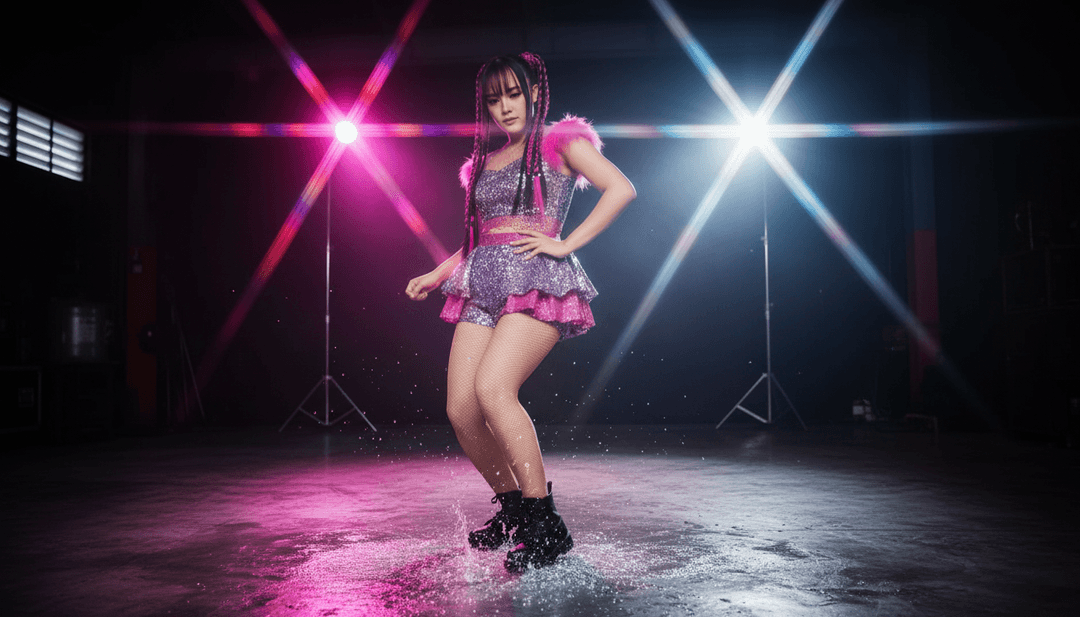 动态可视化工具和抽象艺术形式响应 '9.wav' 的节拍和声乐和声,展示了 AI 将声音转化为视觉的能力。