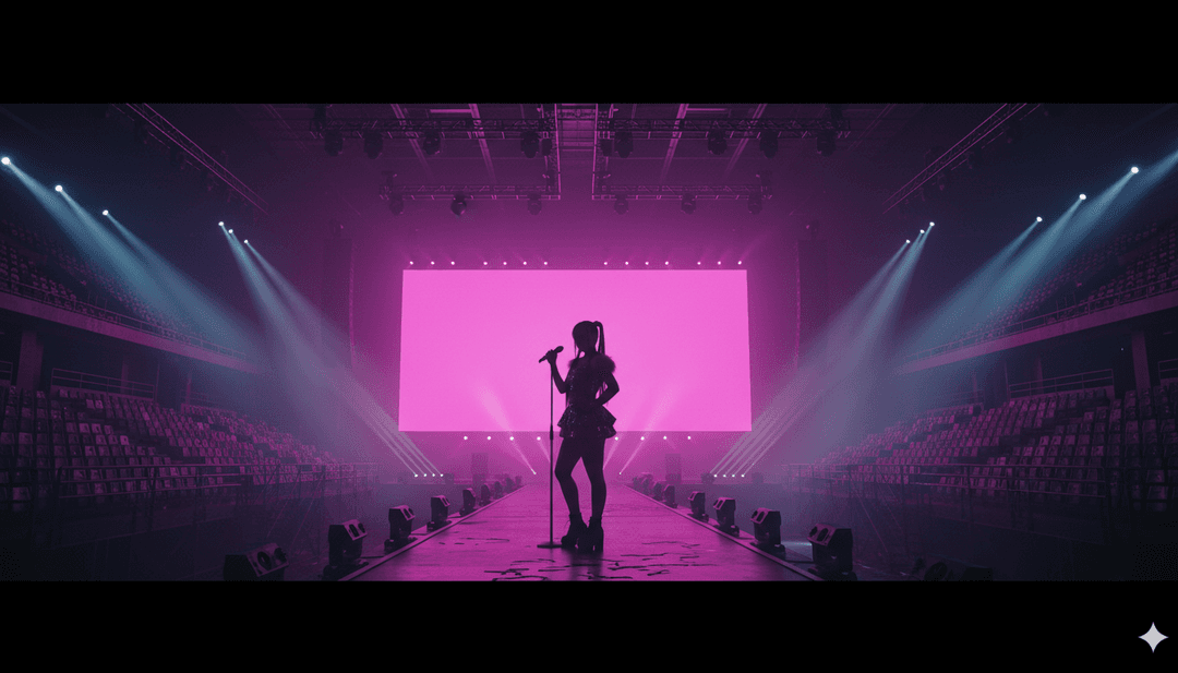 Scene dinamiche di video musicale generate dall'IA per 10.wav, con ballerini energici, lussureggianti paesaggi indonesiani ed effetti di luce vividi sincronizzati con la musica.