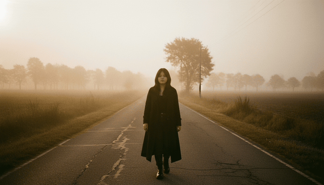 AIが'12.wav'ダンドゥットトラックを分析し、複雑なリズム、表現豊かなボーカルのニュアンス、テーマ要素を特定してミュージックビデオ生成を行う。