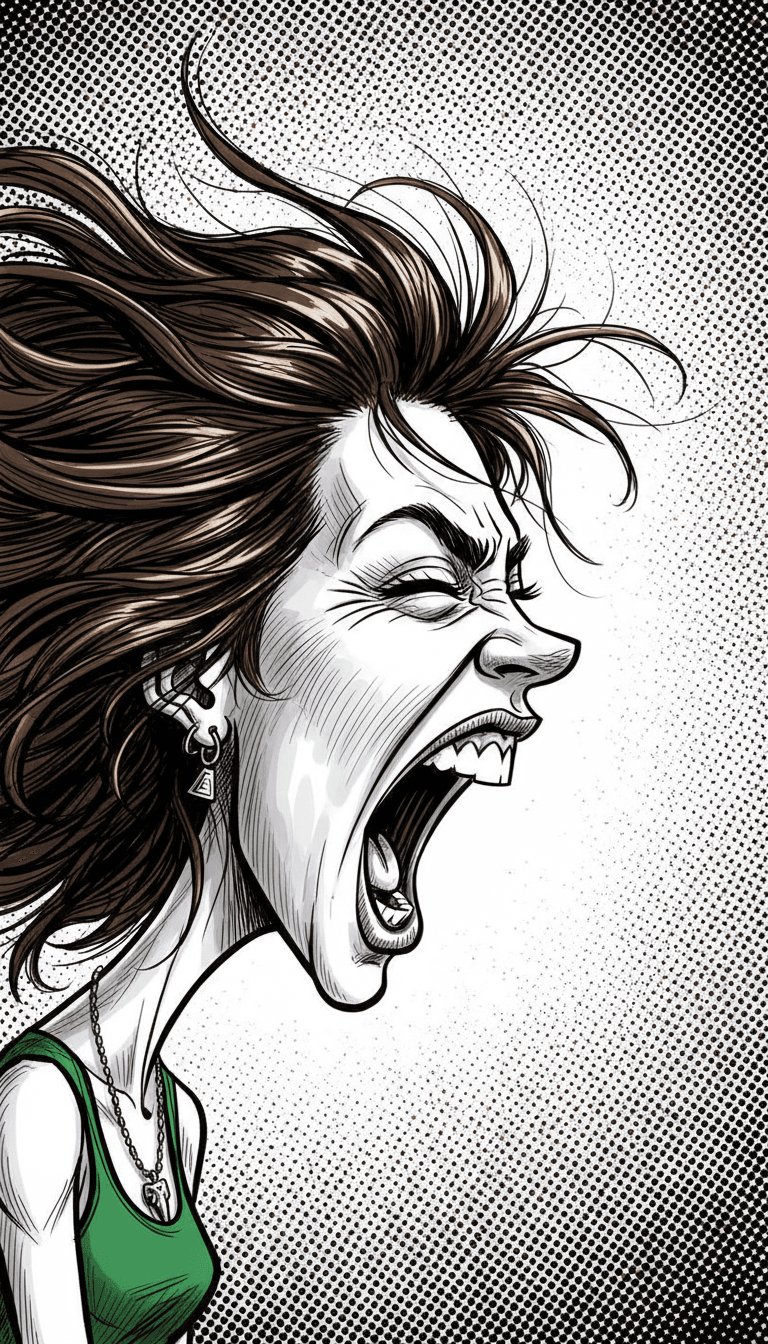 freebeat.ai가 제작한 'Blissful Beats.wav'의 성공적인 뮤직비디오가 가상 록 콘서트의 거대한 LED 화면에 표시되어 다른 음악가들에게 영감을 줍니다.