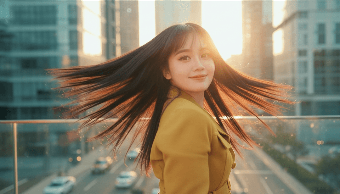 充满活力的电子图案与传统印尼舞蹈剪影交织,代表 AI 对 13.wav 的视觉转化。