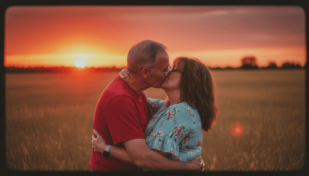 Um videoclipe finalizado sendo reproduzido numa tela, mostrando os visuais de 'Best Day' de Steve Dafoe.