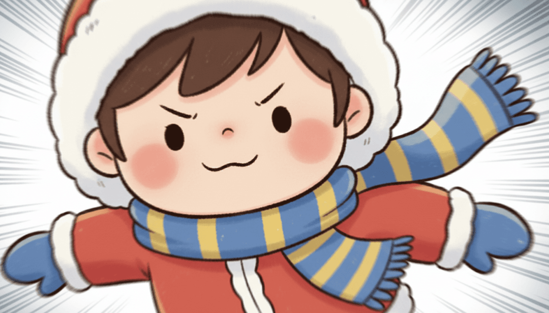 Um vídeo musical completo e de alta qualidade apresentando cenas de inverno oníricas e personagens vibrantes no estilo anime, gerado por IA.