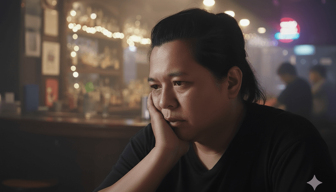 एआई 'pedih_7h6olrrb.mp3' by cemplonitem5 के उदास संगीत के बोलों की व्याख्या कर रहा है, जो दिल के दर्द और आत्मनिरीक्षण को दर्शाता है।