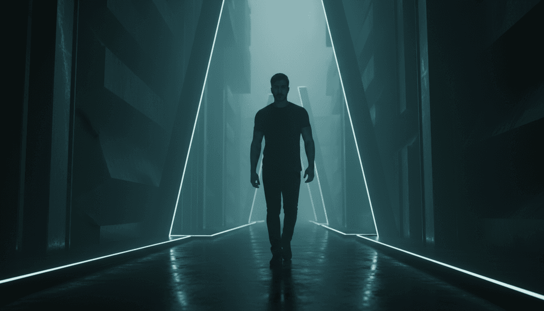 AI 在怪奇物语的图像背景下,演绎 'Who Wants to Live Forever' 强大的管弦乐高潮和萦绕心头的歌声,融合史诗和混合管弦乐元素。