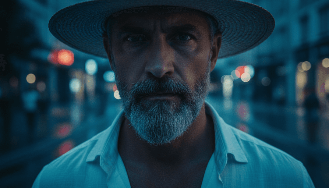 AI生成的合成流行视觉效果特写,展示了与 'Tutto è Gelato e Stelle (2).mp3' 节拍同步的发光抽象图案。